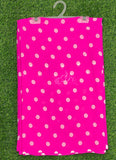 Lovely Printed Georgette Saree in Polka Dots Design
