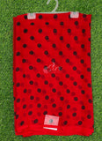 Lovely Printed Georgette Saree in Polka Dots Design