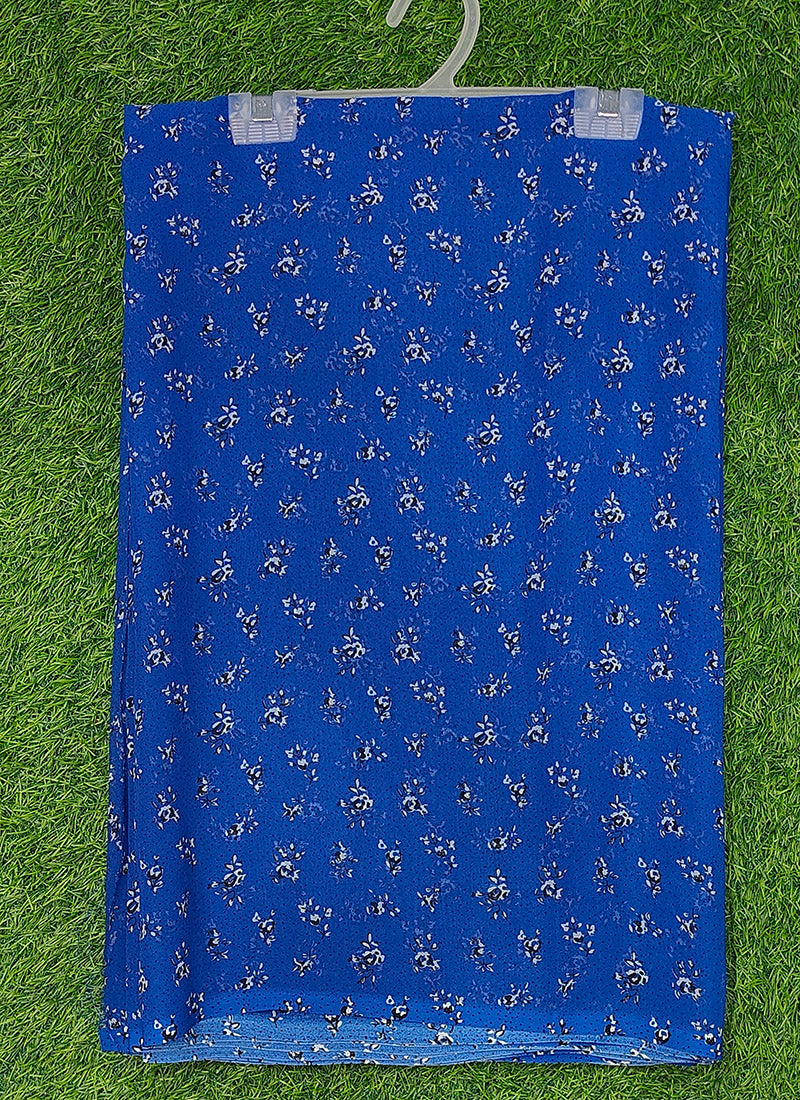 Siri Sarees Floral Print Georgette Saree Without Blouse
