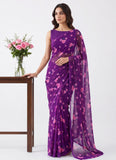 Siri Sarees Floral Print Georgette Saree Without Blouse