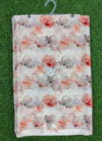 Lovely Digital Print Soft Off White Siri Chiffon Saree