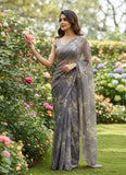Lovely Digital Print Soft Siri Chiffon Saree