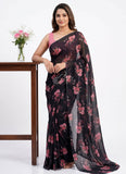 Latest Digital Print Soft Siri Chiffon Saree