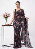 Latest Digital Print Soft Siri Chiffon Saree