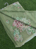 Siri Sarees Digital Print Soft Siri Chiffon Saree with Blouse