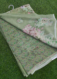 Siri Sarees Digital Print Soft Siri Chiffon Saree with Blouse