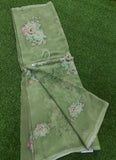 Siri Sarees Digital Print Soft Siri Chiffon Saree with Blouse