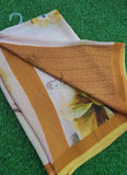 Digital Print Soft Siri Chiffon Saree with Blouse