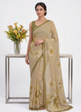 Digital Print Soft Siri Chiffon Saree with Blouse