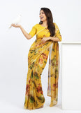 Siri Sarees Latest Digital Print Soft Siri Chiffon Saree