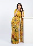 Siri Sarees Latest Digital Print Soft Siri Chiffon Saree