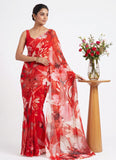 Siri Sarees Latest Digital Print Soft Siri Chiffon Saree