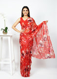 Siri Sarees Latest Digital Print Soft Siri Chiffon Saree