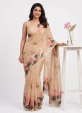 Siri Sarees Latest Digital Print Soft Siri Chiffon Saree