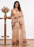 Siri Sarees Latest Digital Print Soft Siri Chiffon Saree
