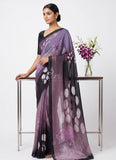 Digital Print Soft Siri Chiffon Saree with Blouse