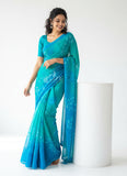 Latest Digital Print Soft Siri Chiffon Saree with Blouse