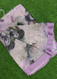 Exclusive Digital Print Soft Siri Chiffon Saree with Blouse