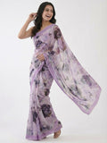 Latest Digital Print Soft Siri Chiffon Saree with Blouse