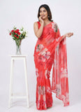 Siri Sarees Latest Digital Print Soft Siri Chiffon Saree