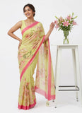 Latest Digital Print Soft Siri Chiffon Saree with Blouse