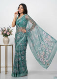 Latest Digital Print Soft Siri Chiffon Saree with Blouse