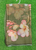 Latest Digital Print Soft Siri Chiffon Saree with Blouse