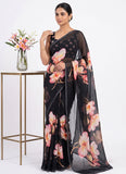 Latest Digital Print Soft Siri Chiffon Saree with Blouse