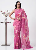 Latest Digital Print Soft Siri Chiffon Saree with Blouse