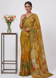 Latest Digital Print Soft Siri Chiffon Saree with Blouse