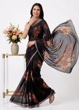 Latest Digital Print Soft Siri Chiffon Saree with Blouse