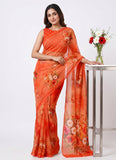 Latest Digital Print Soft Siri Chiffon Saree with Blouse