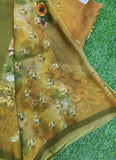 Latest Digital Print Soft Siri Chiffon Shaded Saree with Blouse