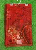 Latest Digital Print Soft Siri Chiffon Shaded Saree with Blouse