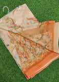 Latest Digital Print Soft Siri Chiffon Shaded Saree with Blouse