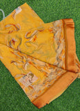 Latest Digital Print Soft Siri Chiffon Shaded Saree with Blouse
