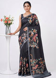 Siri Sarees Premium Digital Print Jacquard Crepe Silk Saree