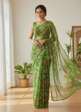 Siri Sarees Beautiful Printed Chiffon Saree