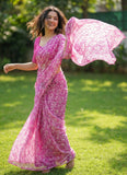 Siri Sarees Beautiful Printed Chiffon Saree