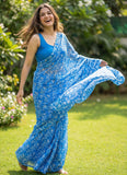 Siri Sarees Beautiful Printed Chiffon Saree