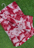 Latest Beautiful Printed Chiffon Saree