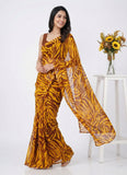 Latest Beautiful Printed Nara Chiffon Saree