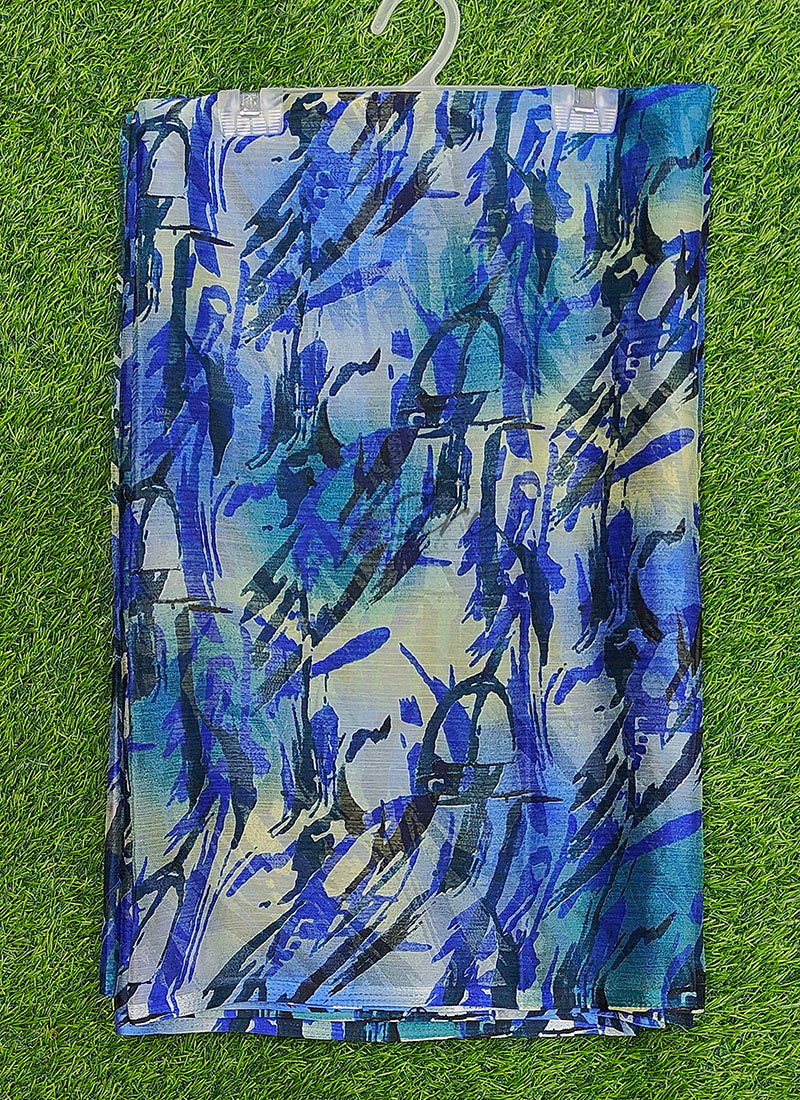 Latest Beautiful Printed Nara Chiffon Saree