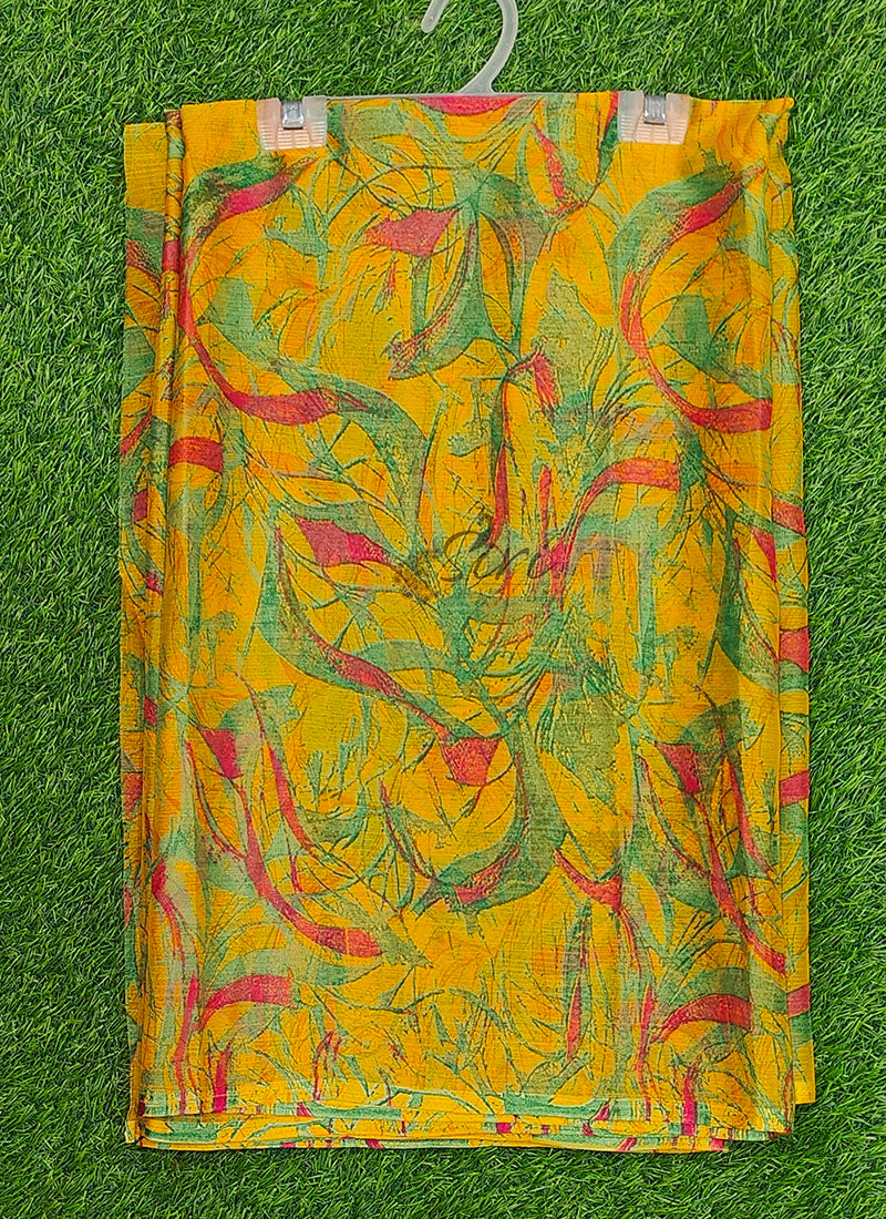 Latest Beautiful Printed Nara Chiffon Saree