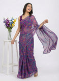 Latest Beautiful Printed Nara Chiffon Saree