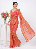 Latest Beautiful Printed Nara Chiffon Saree