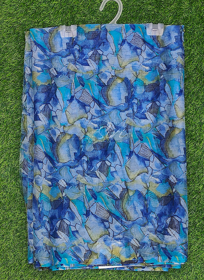 Latest Beautiful Printed Nara Chiffon Saree