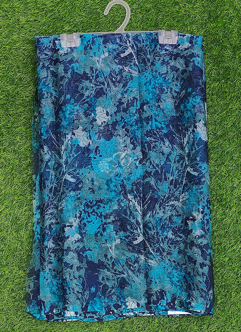 Latest Beautiful Printed Nara Chiffon Saree