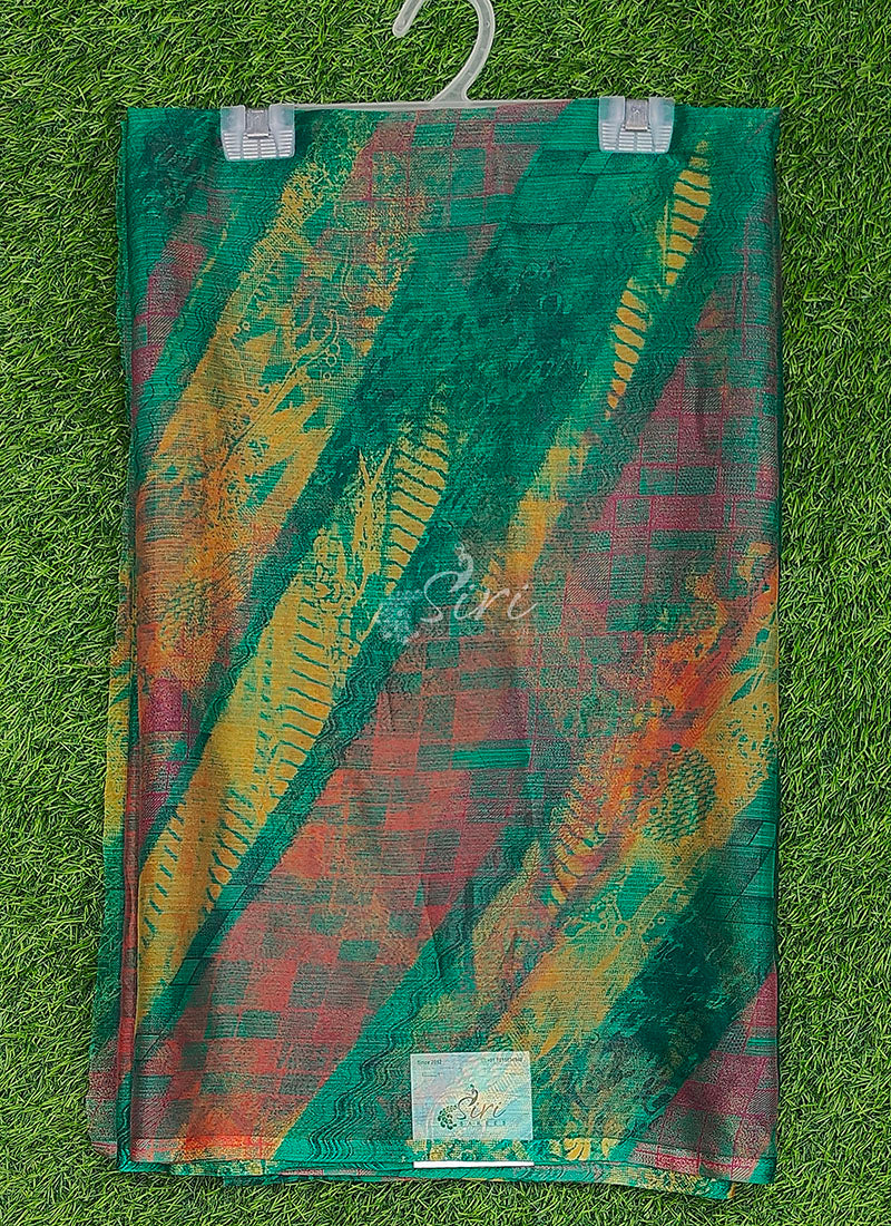 Latest Beautiful Printed Nara Chiffon Saree