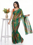 Latest Beautiful Printed Nara Chiffon Saree